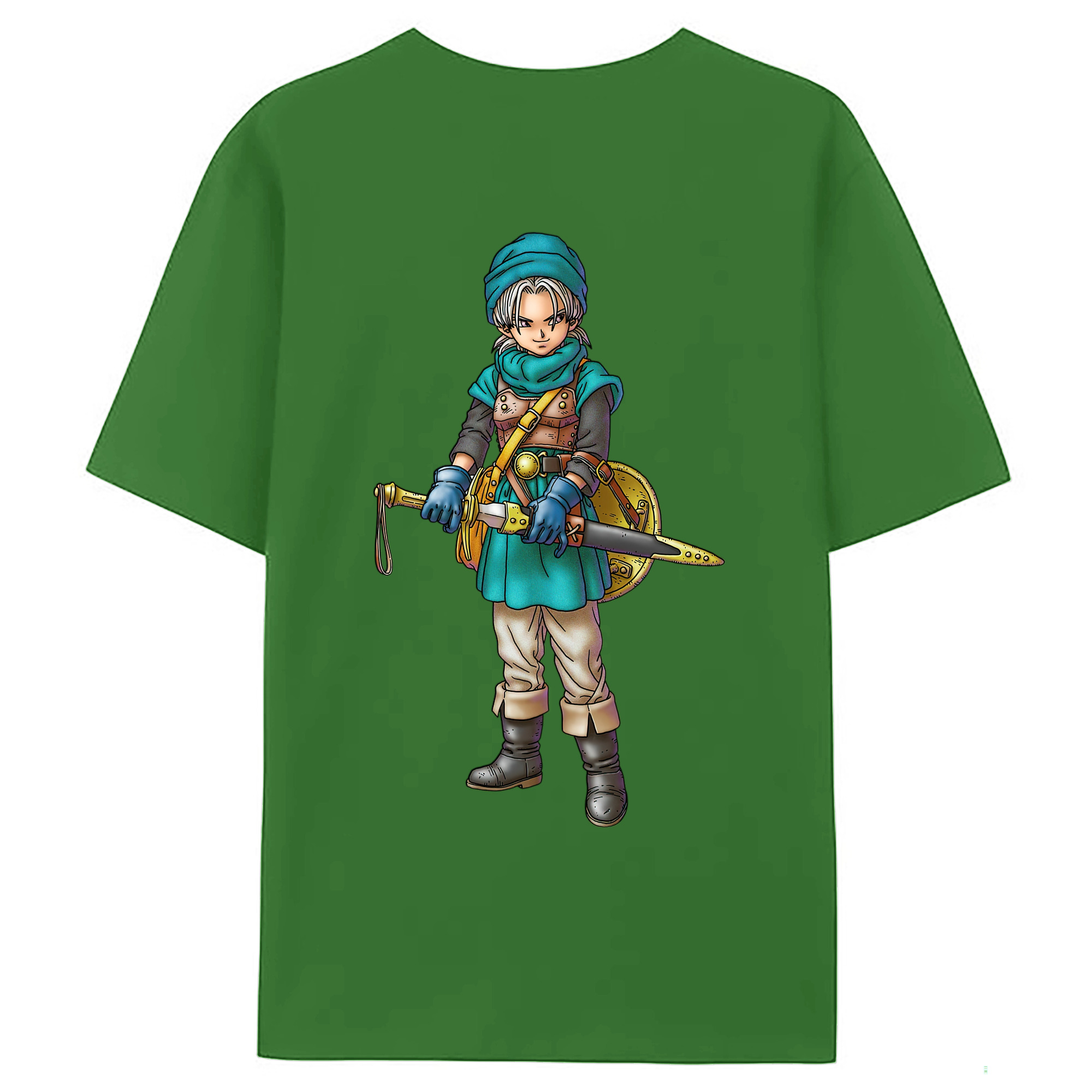 （画像用） ドラゴンクエスト Doragon Kuesuto Dragon Quest レディース半袖Tシャツ(バックプリント)
